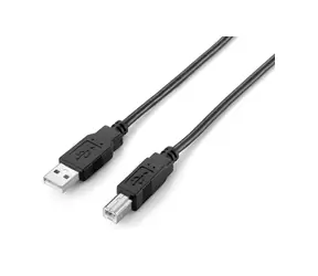 USB kabel Equip propojovací A-B 3m černý