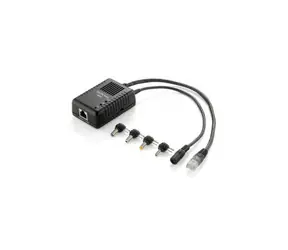 LevelOne 10/100/1000Mbps High Power PoE Splitter to split data & power - POS-3000