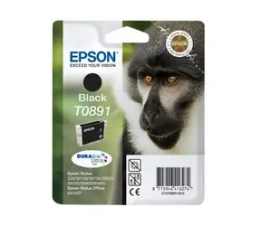 Epson Singlepack Black T0891 DURABrite Ultra Ink RF + AM ochr.