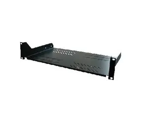 Triton Polička s perforací 1U/150mm (RAX-UP-150-A1) / max. nosnost 15kg