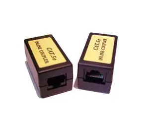NetX Spojka UTP c5e RJ45 8/8 černá 
