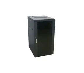 PORTE 19" rozvaděč stojanový 22U/600x800 černý s příslušenstvím
