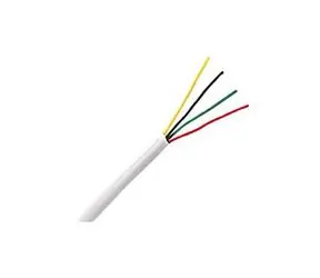 OEM Kabel telefonní, 4 žíly, bílý, 100m