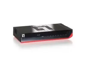 Level One FSW-0807 Gigabit Ethernet Switch 8-Port (Black Edition)