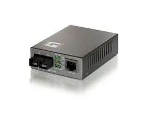 Level One FVT-0103TXFC PoE Converter 100TX to 100FX-SC Multimode