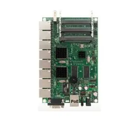 MikroTik RB493G / RouterBOARD / 256 MB RAM/ 680 MHz / 3x miniPCI/ 9 x giga LAN/ USB / L5