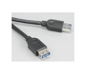 AKASA kabel USB 3.0 Type A-A 1.5m prodlužovací (A-M/A-F)