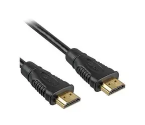 Wiretek Kabel HDMI A - HDMI A M/M 1m zlacený 1.4 ethernet