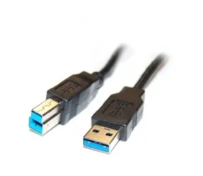Wiretek Kabel USB3.0 A-B 2m (A-M/B-M)