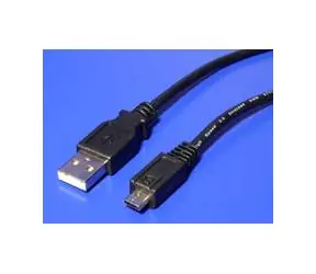 Wiretek Kabel USB 2.0 A - micro USB B / 5m