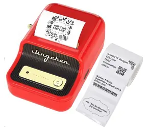 Niimbot B21S Smart červená + role štítků 210ks / Tiskárna štítků / 203 dpi / BT