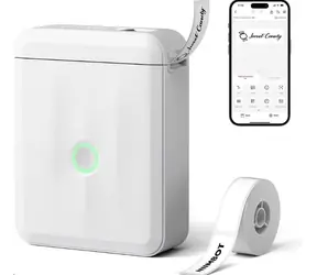 Niimbot D110-M Smart bílá / Tiskárna štítků + role štítků 160 ks / 203 dpi / BT / USB-C