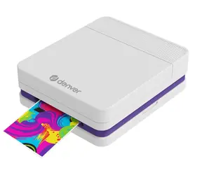 Denver MCP-6010 bílá / Mobilní barevná inkoustová tiskárna s Bluetooth