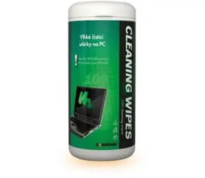 CLENIUM Vlhké utěrky na PC v dóze - 100ks