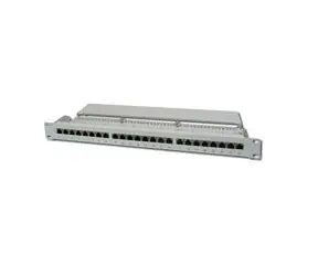 DIGITUS Patch panel, Cat6 19" 24xSTP RJ45