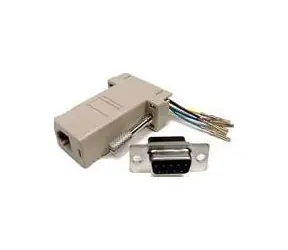 PremiumCord Redukce 9M-RJ45 zásuvka