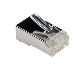 PremiumCord konektor RJ45 Cat5E univerzální, stíněný - 1ks