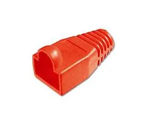PremiumCord Kryt konektoru RJ45 - červená