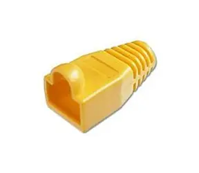 PremiumCord Kryt konektoru RJ45 - žlutá
