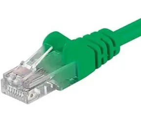 PremiumCord UTP CAT6 1m / Patch kabel / RJ45-RJ45 / zelená