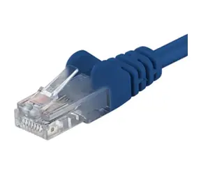 PremiumCord UTP CAT6 2m / Patch kabel / RJ45-RJ45 / modrá