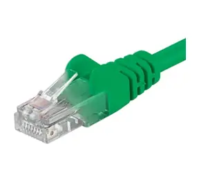 PremiumCord UTP CAT6 2m / Patch kabel / RJ45-RJ45 / zelená