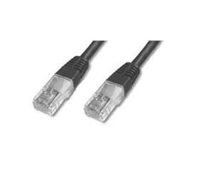 PremiumCord UTP CAT6 3m / Patch kabel / RJ45-RJ45 / černá