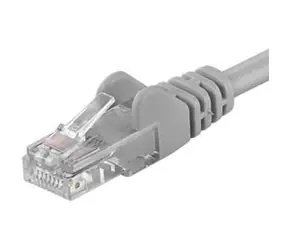 PremiumCord UTP CAT5E 2m šedá / Patch kabel / RJ45-RJ45