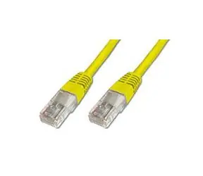 PremiumCord UTP CAT5E 20m žlutá / Patch kabel / RJ45-RJ45 