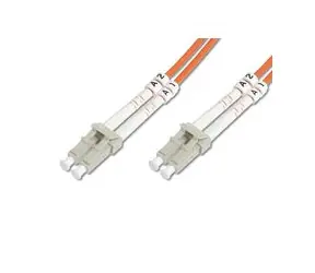 DIGITUS Fiber Optic Patch Cord, LC to LC Multimode 50/125 µ, Duplex Length 15m
