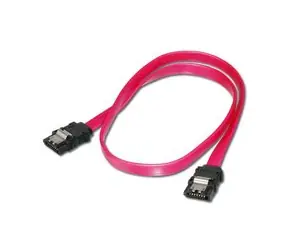 PremiumCord 0,75m kabel SATA150/300 s kovovou zapadkou