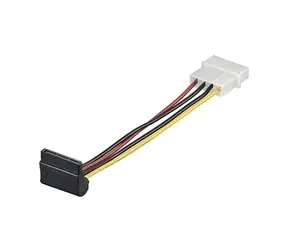 PremiumCord Napájecí kabel SATA zahnutý 90°  