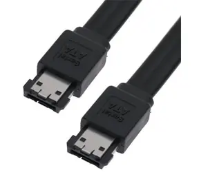 PremiumCord Kabel eSATA-eSATA 1,5m, stíněný, černá