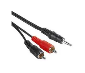 PremiumCord Kabel Jack 3.5mm-2xCINCH M/M 2m