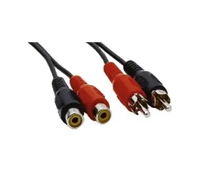 PremiumCord / prodlužovací / 2xCINCH M - 2xCINCH F / 5m