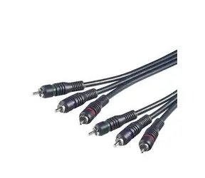 PremiumCord Kabel 3x CINCH-3x CINCH M/M 10m HQ