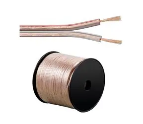 PremiumCord Kabely na propojení reprosoustav 2x2.5mm2 100m / 99.9% měď