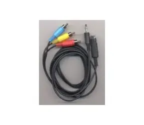 PremiumCord Kabel S-video+sjack3.5"- 3xCINCH, 5m+kond.