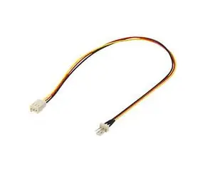 PremiumCord Prodlužovací kabel k ventilátoru  3pin samec - 3pin samice , 30cm