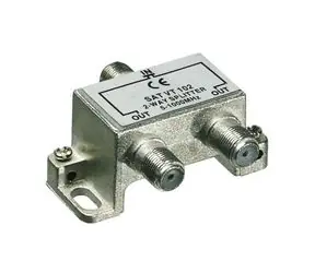 PremiumCord antenní rozbočovač na F konektory  1-2 výstupy  5-1000 MHz