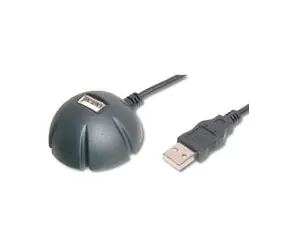 PremiumCord USB 2.0 stolní držák USB zařízení 1.8m.MF