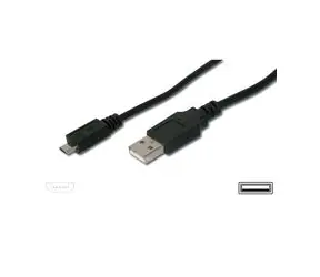 PremiumCord Kabel micro USB, A-B 1m