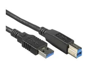 PremiumCord USB 3.0 kabel A<->B propojovací 1m / Super-speed 5Gbps