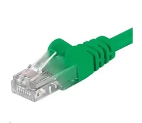 PremiumCord UTP CAT5E 0.25m zelená / Patch kabel / RJ45-RJ45