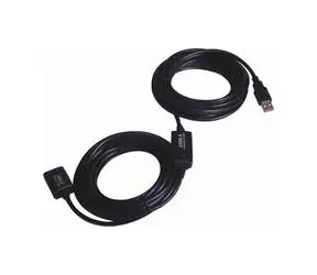 PremiumCord USB 2.0 repeater a prodlužovací kabel A/M-A/F  20m