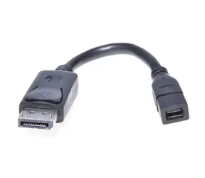PremiumCord DisplayPort adapter na mini,  DP Male - mini DP Female, 17cm