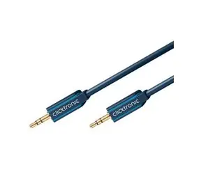 ClickTronic HQ OFC kabel Jack 3,5mm - Jack 3,5mm stereo, M/M, 1,5m