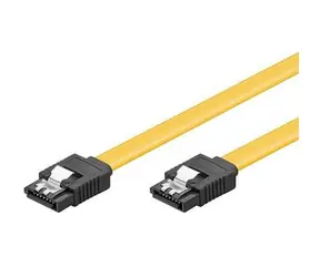 PremiumCord SATA III kabel s kovovou západkou 0.7m