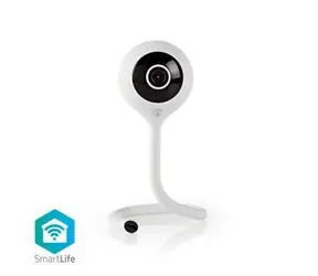 Nedis WIFICI11CWT / Vnitřní kamera / Wi-Fi / Full HD 1080p / SmartLife / microSD / Se snímačem pohybu