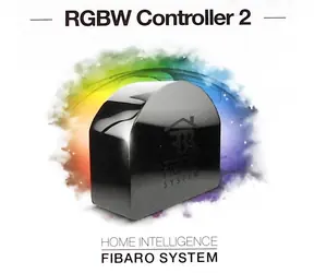 Fibaro Modul řízení barevných RGB | RGBW LED pásků (vestavný modul) černá / Z-Wave Plus